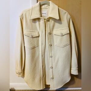 Aritzia Ganna Jacket in Softest Yellow Size XS